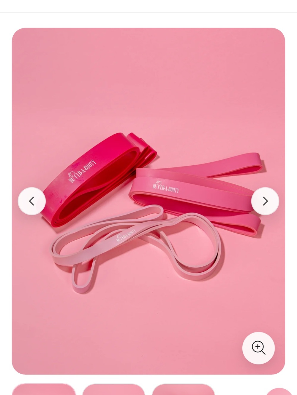 Build-A-Booty Resistance booty band Set - loops